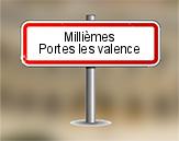 Millièmes à Portes lès Valence
